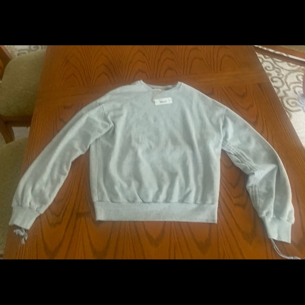 Adriano Goldschmied M Grey sweatshirt NWT